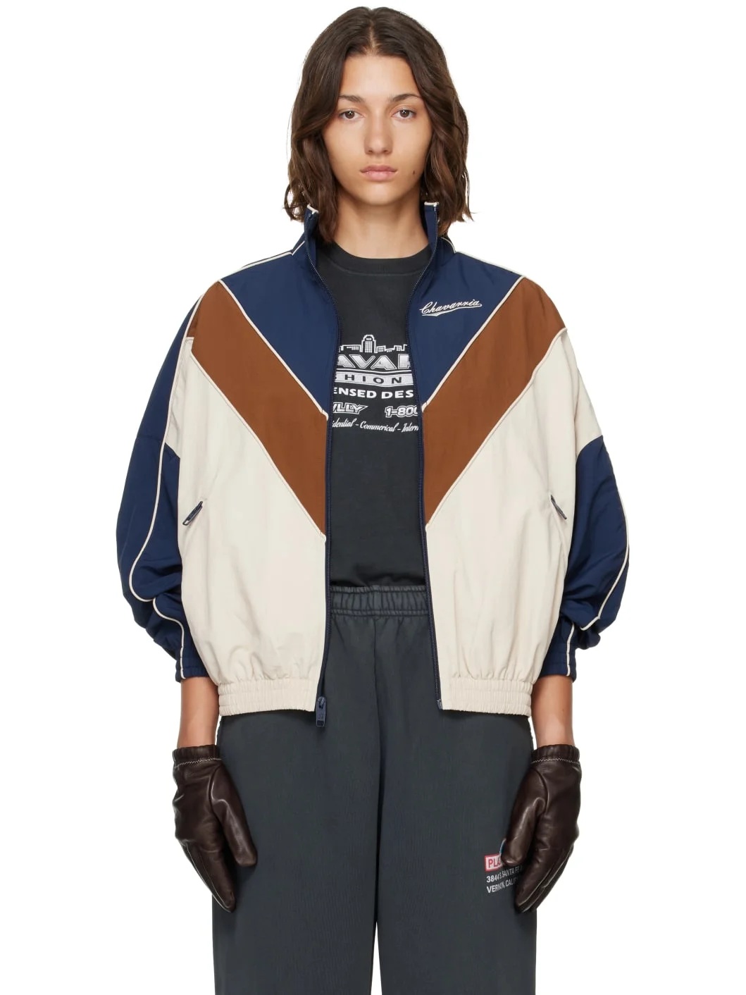 Multicolor 'Bad Boy' Track Jacket - 1