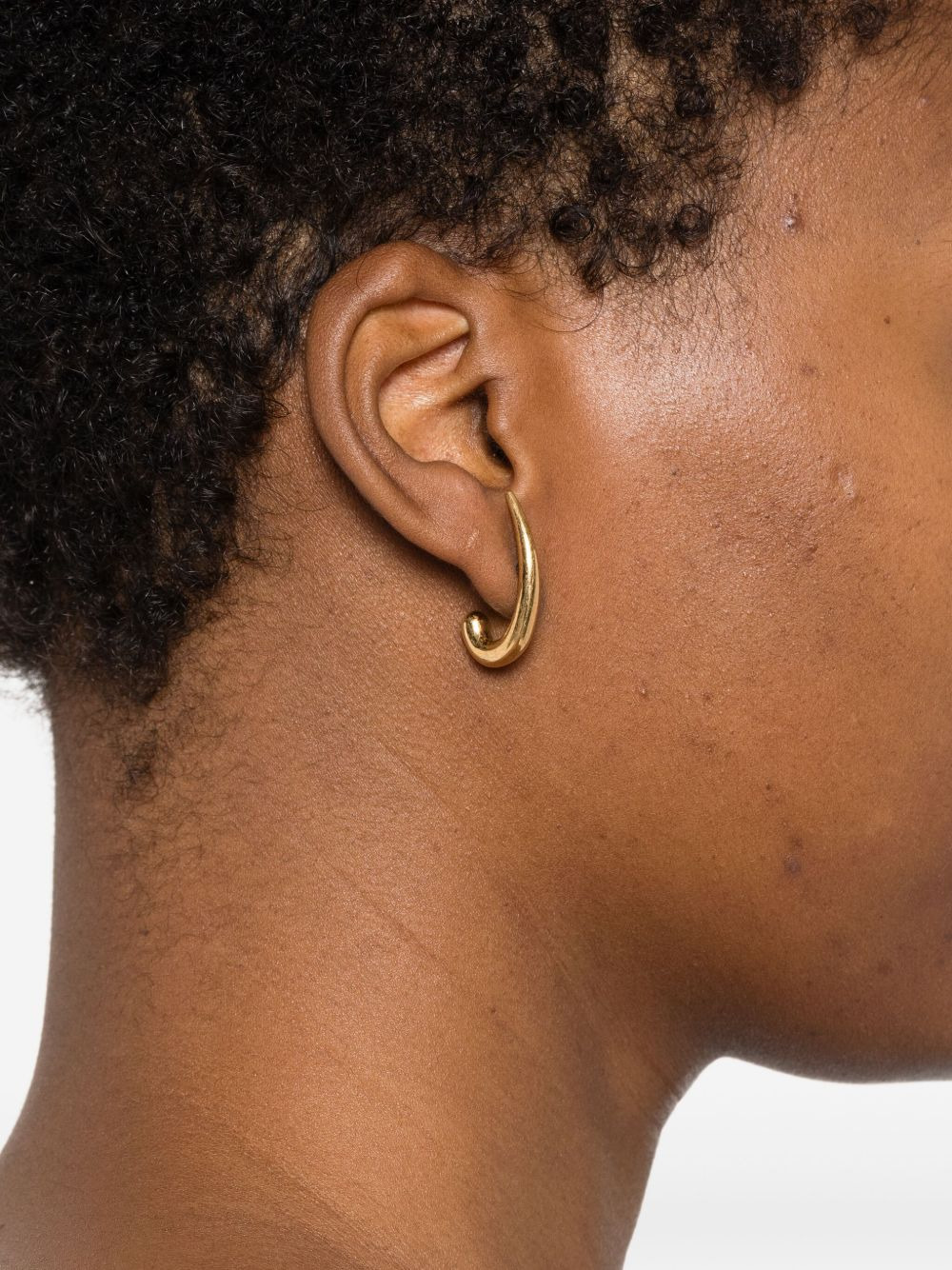 curved earrings - 3