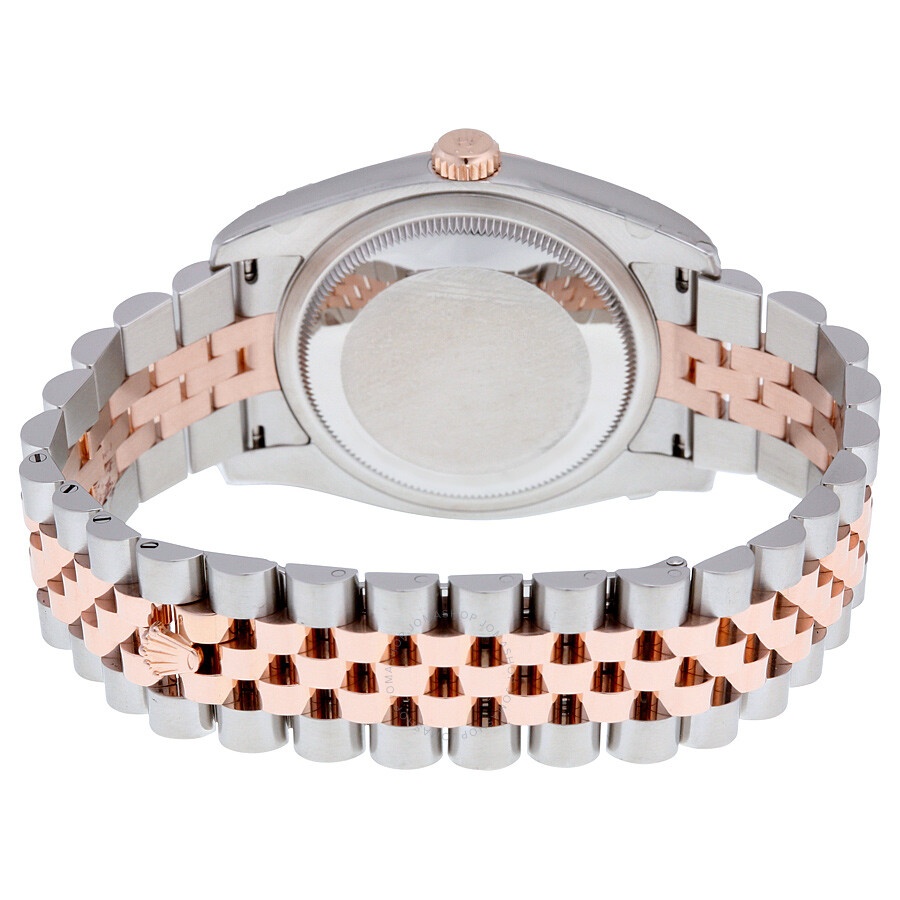 Rolex Oyster Perpetual Datejust 36 Mother of Pearl Dial Stainless Steel and 18K Everose Gold Jubilee - 3