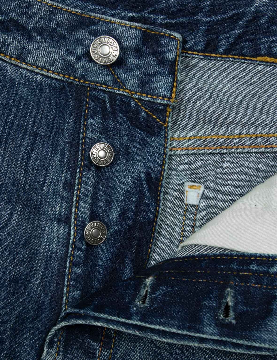 Seagull Print and Embroidery Relax Fit Jeans - 9