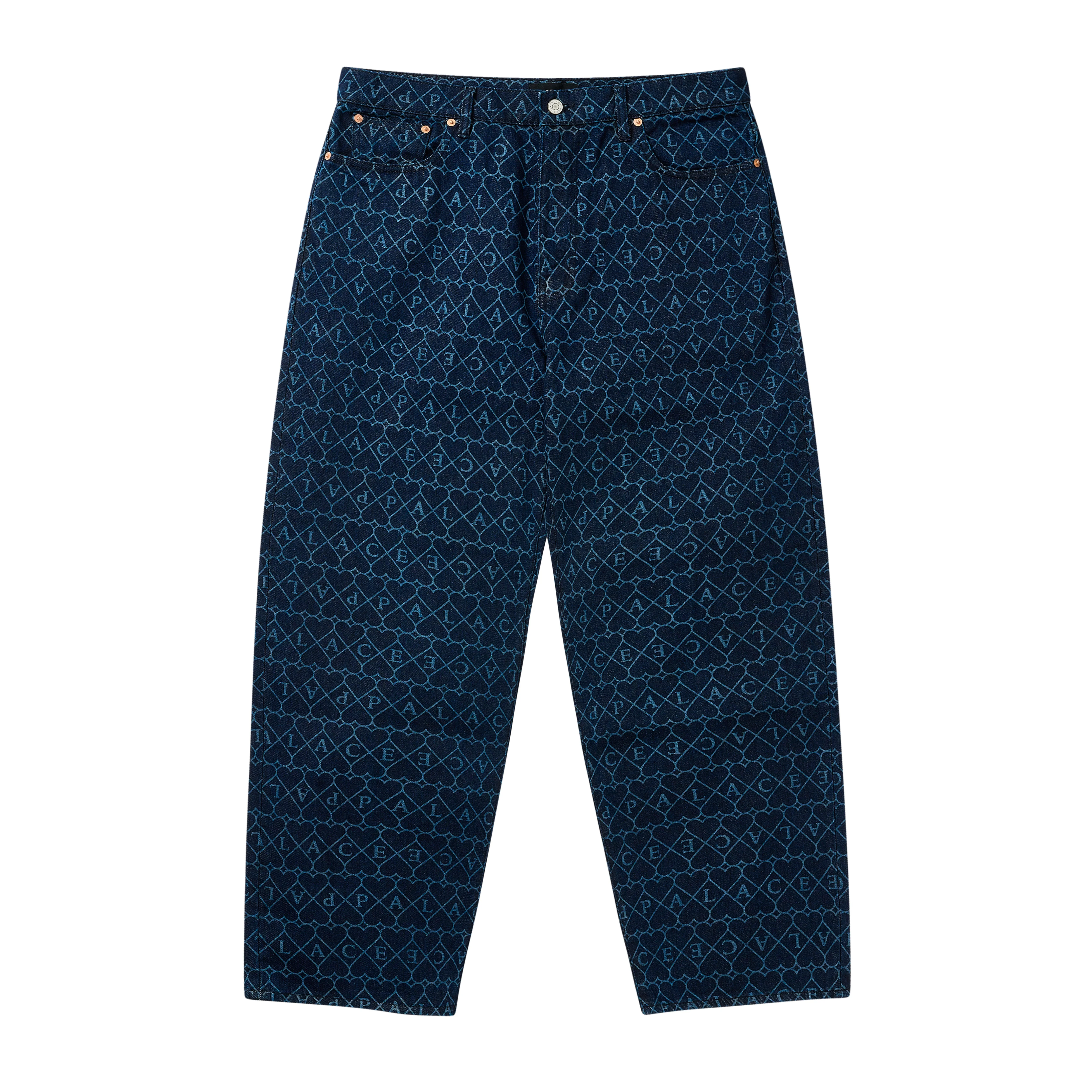 P90 BAGGY JEAN INDIGO HEART - 1