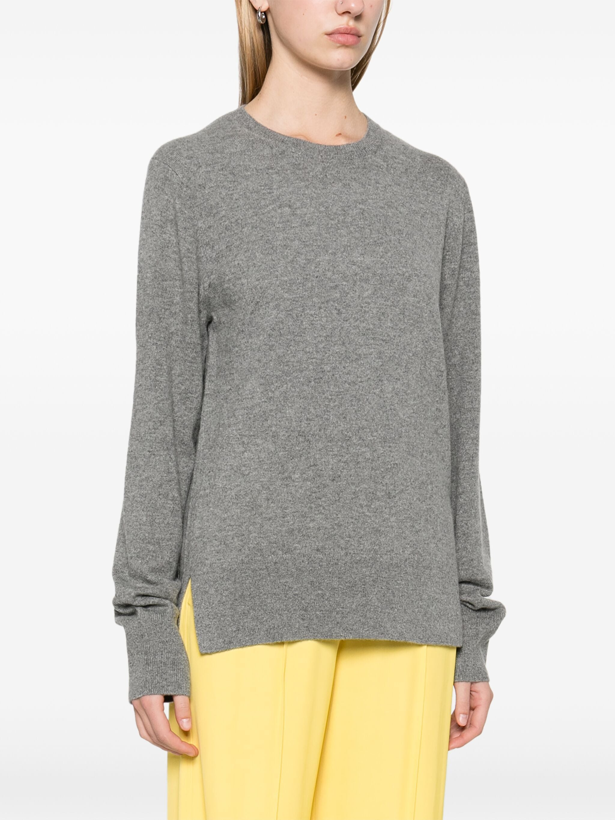 Toteme Women Crew-Neck Cashmere Knit - 5