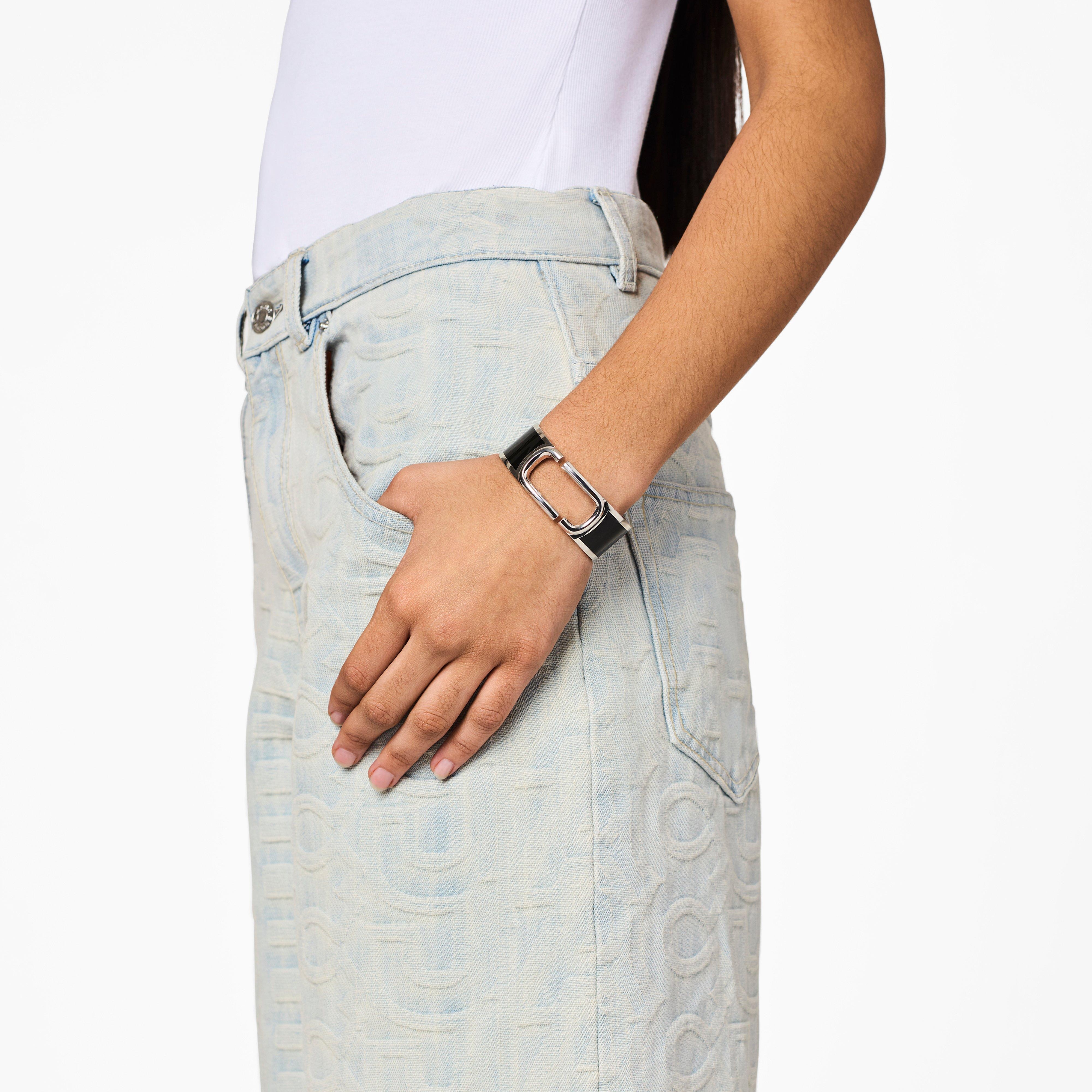 THE J MARC LARGE HINGE BANGLE 2