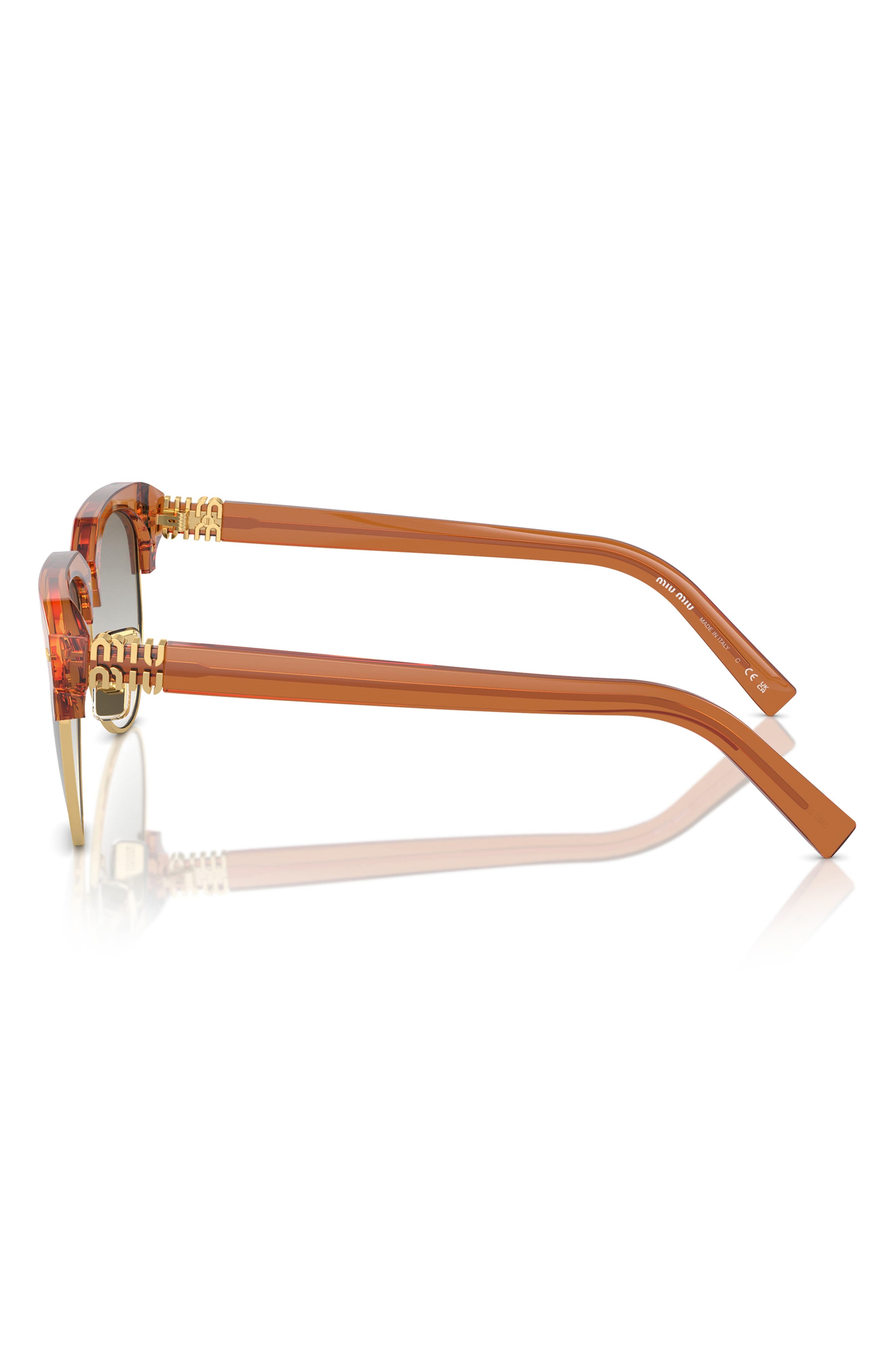 57mm Gradient Pilot Sunglasses - 5