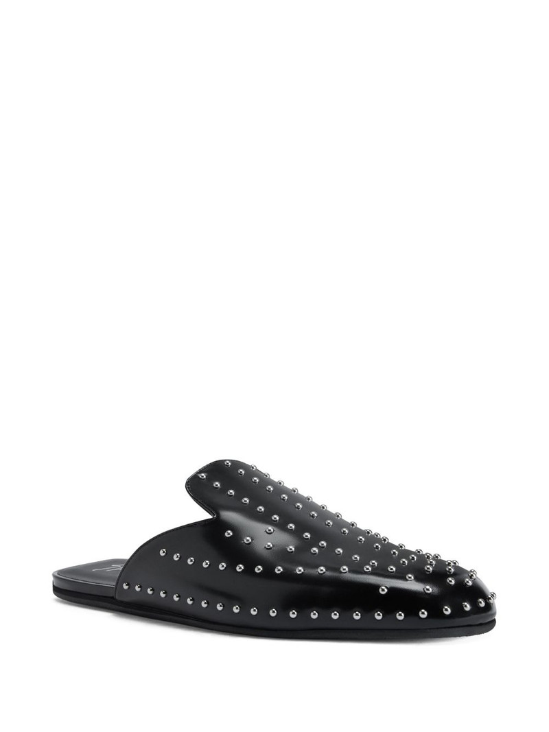 Giuseppe Zanotti Aristotele metal-studs mules outlook