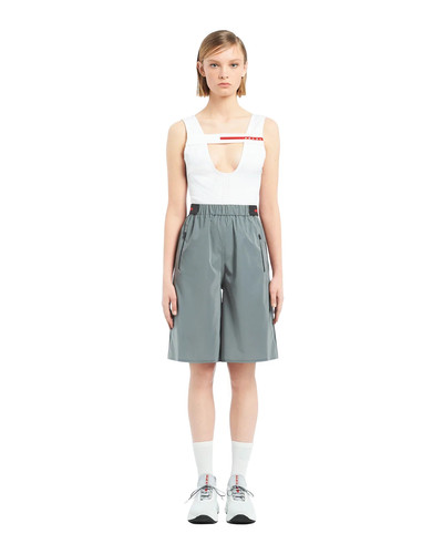 Prada Reflective fabric Bermudas outlook