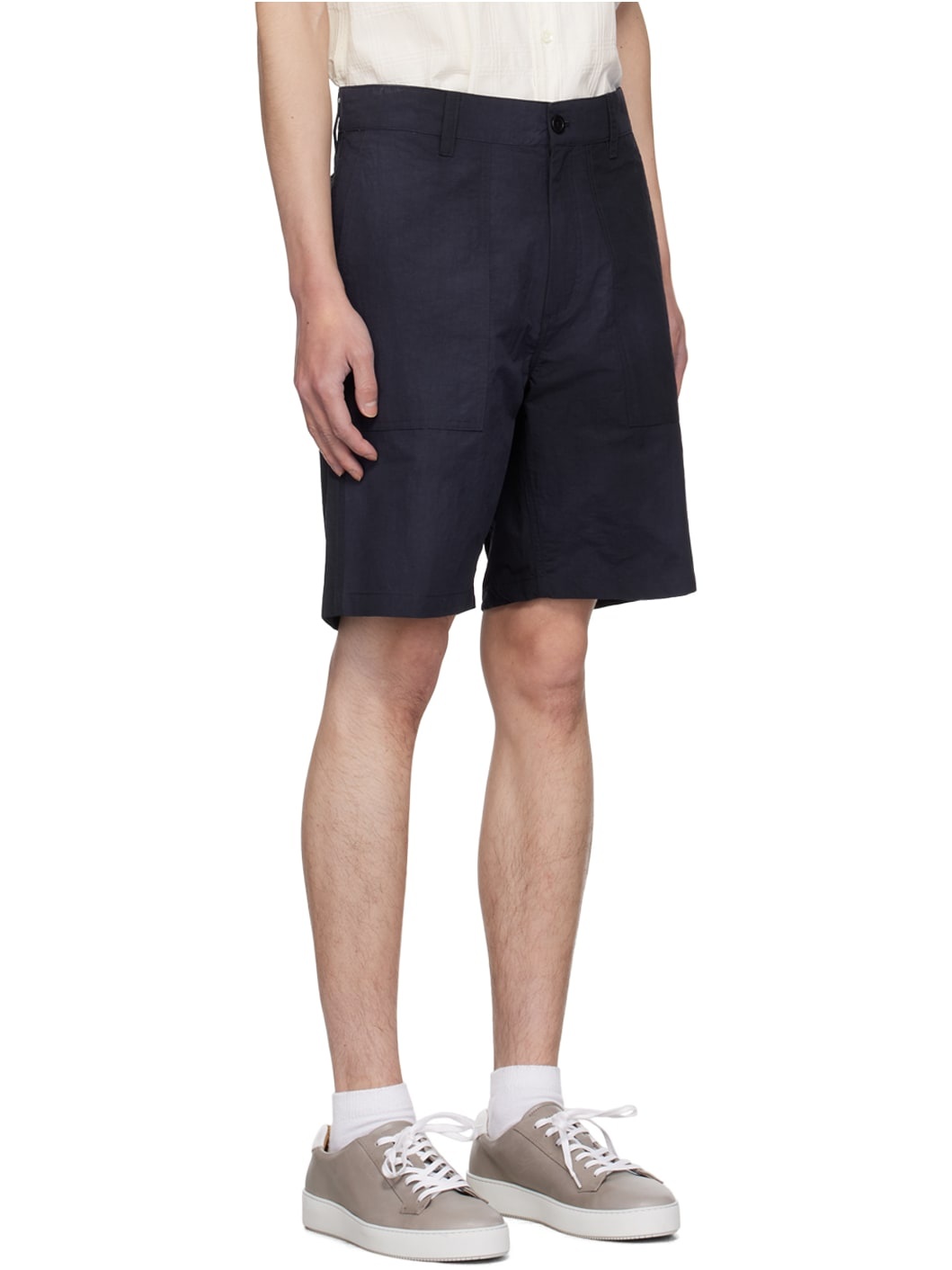Navy Lukas Shorts - 2