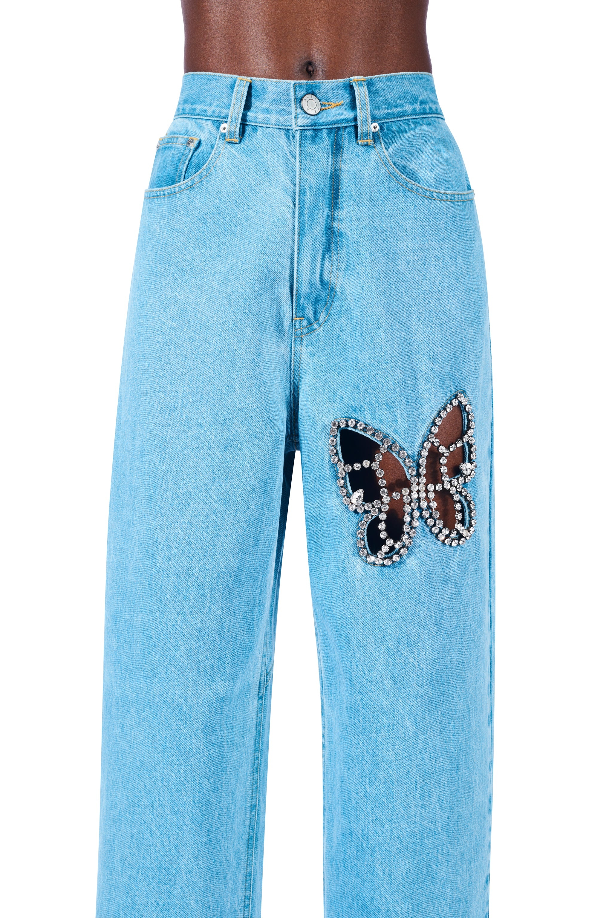 CRYSTAL BUTTERFLY JEAN - 2