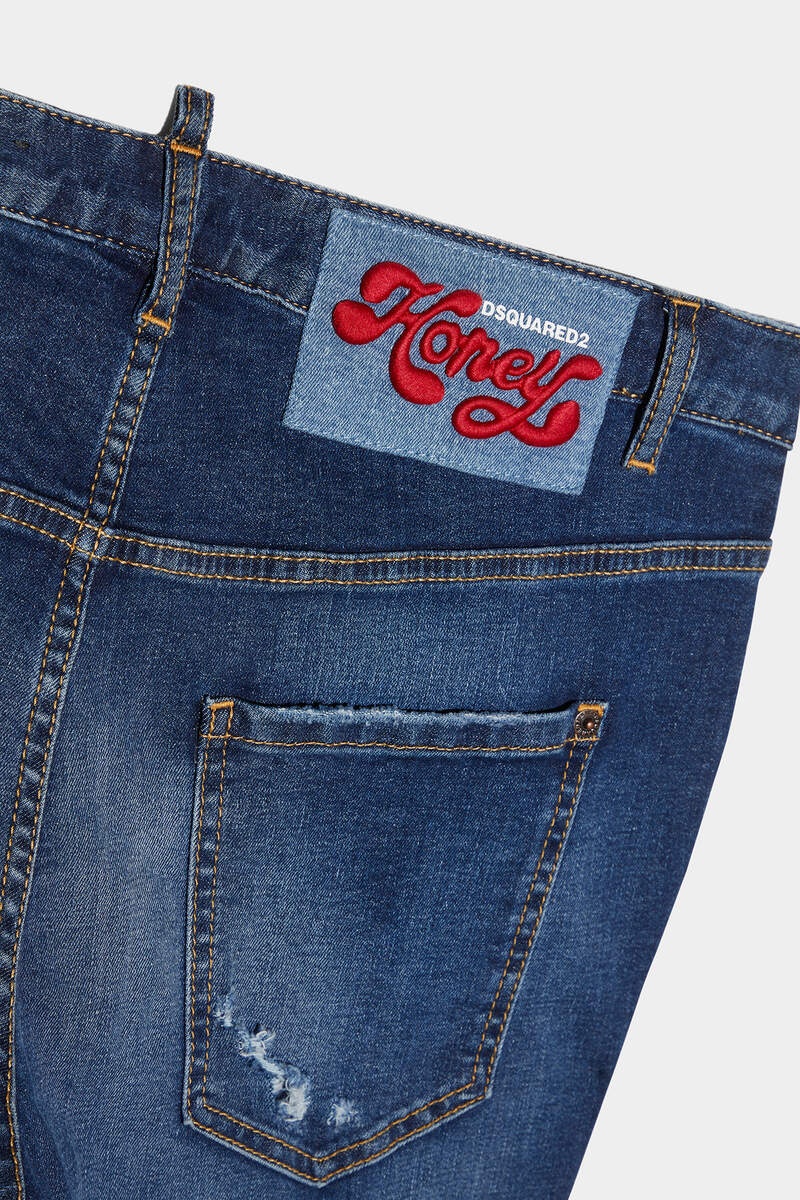 CLEAN PROPER WASH MEDIUM WAIST FLARE JEANS - 4