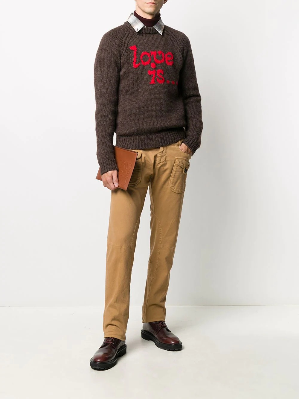 Love Is wool jumper - 2