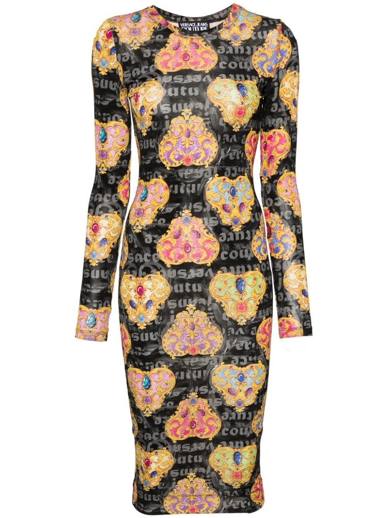 Couture bodycon midi dress 1
