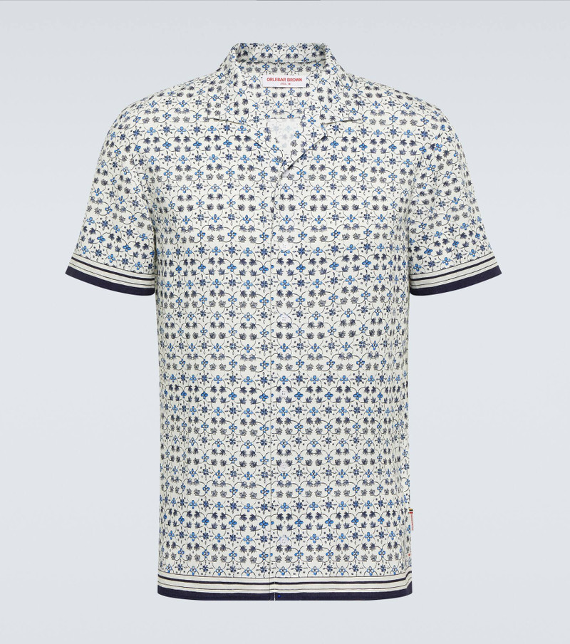 Hibbert floral bowling shirt - 1