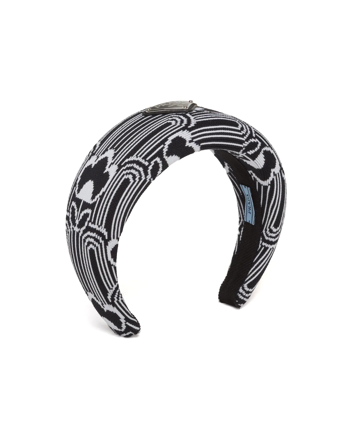 Jacquard knit headband - 1