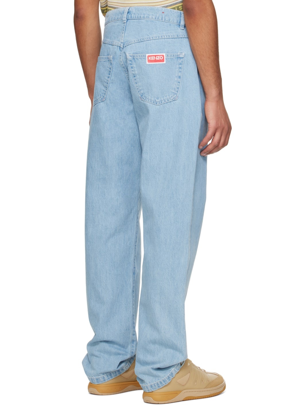 Blue Kenzo Paris Botan Jeans - 3
