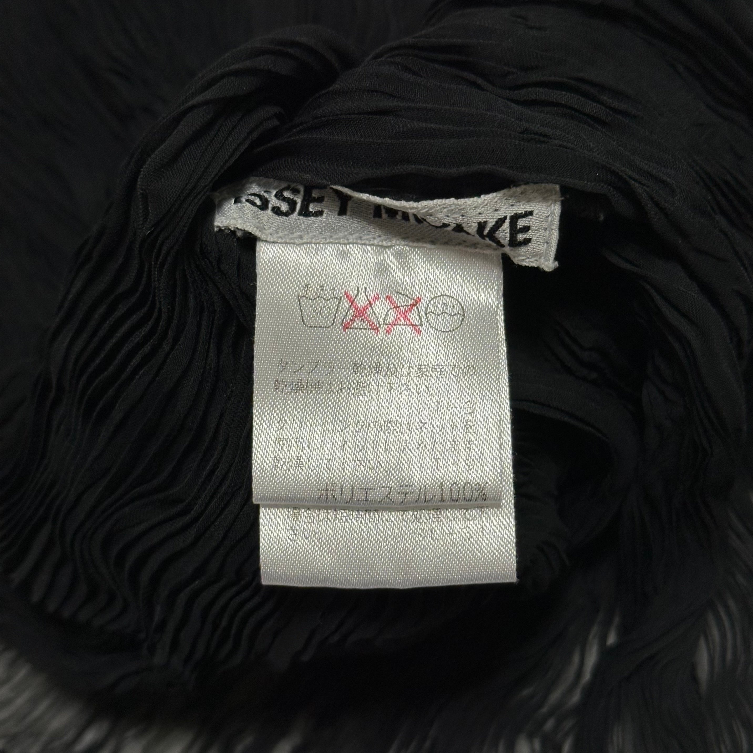ISSEY MIYAKE Spring Summer 1997 Chiffon Twist Sheer Top - 5