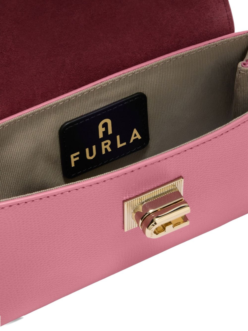 mini top-handle crossbody bag - 4