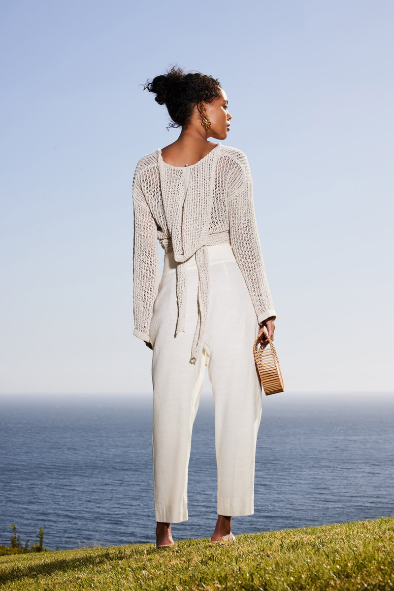 Cult Gaia CATHERINE KNIT SWEATER outlook