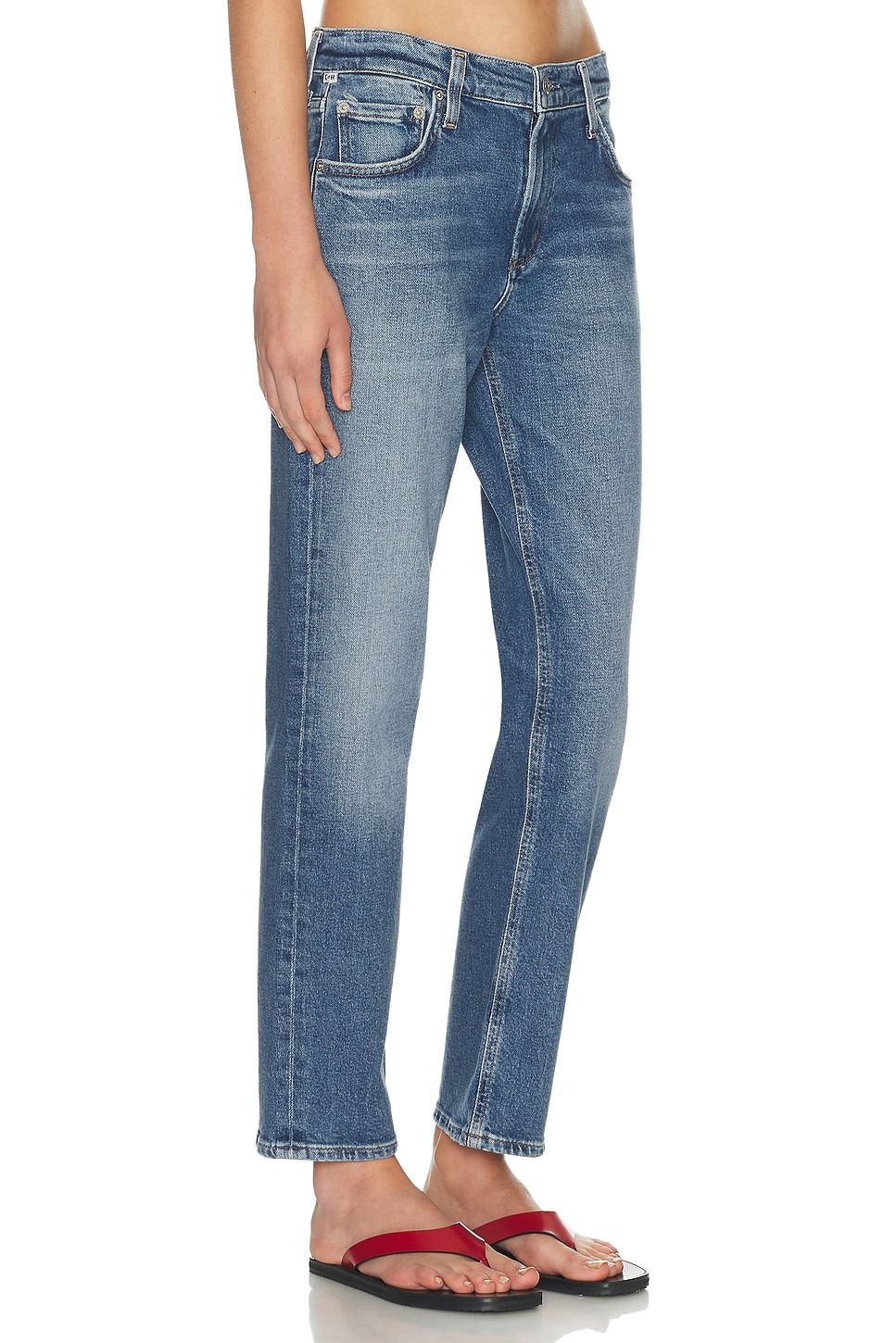 Anissa Low Rise Straight Jeans - 2
