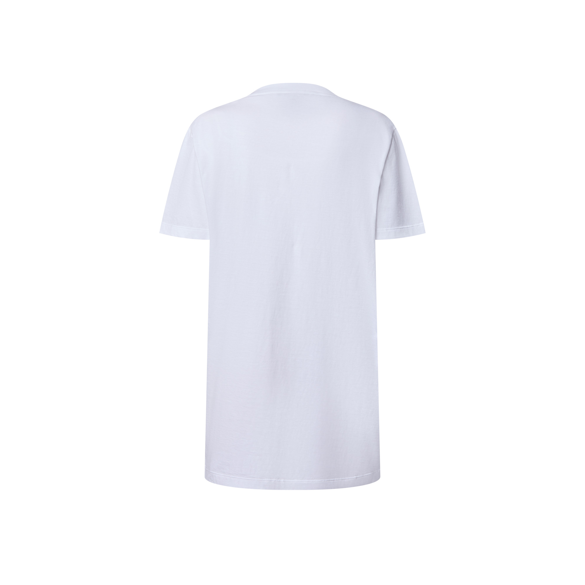 Cat Stamp T-Shirt Dress - 3