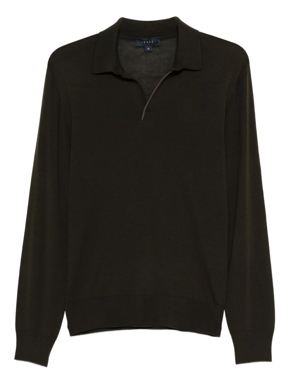 long-sleeved polo shirt - 1