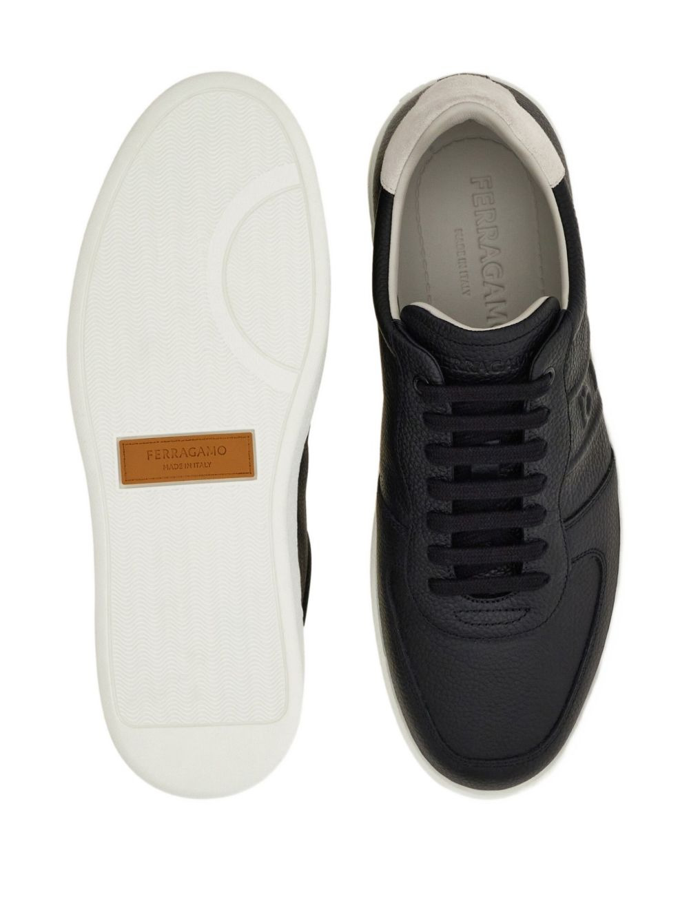 leather trainers - 4