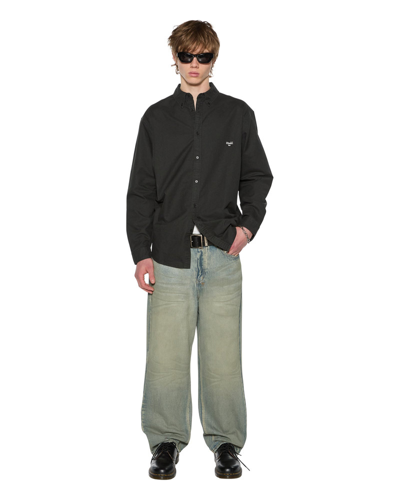 Ksubi KSIGNATURE BUTTON DOWN LS SHIRT BLACK outlook