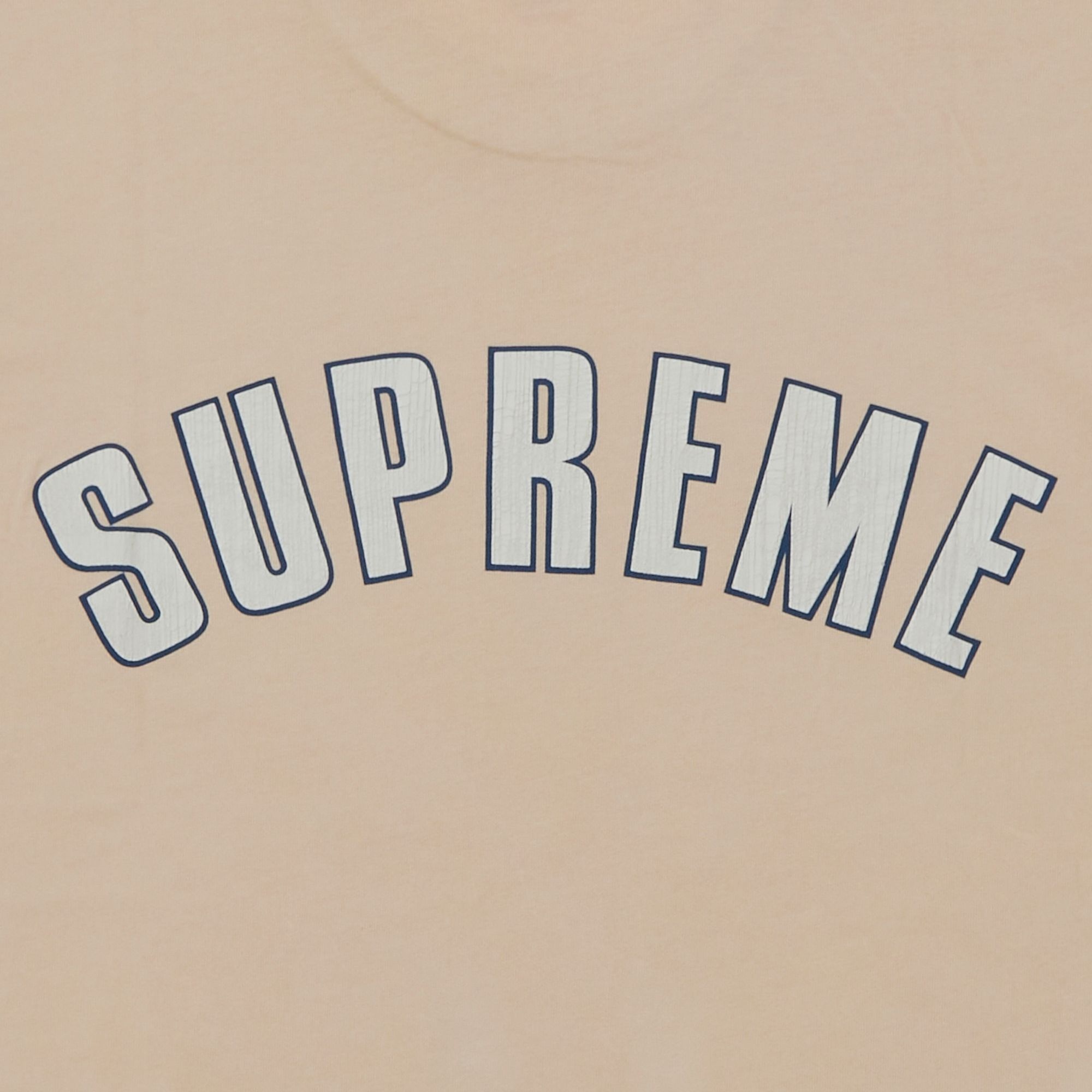 Supreme Supreme Cracked Arc Short-Sleeve Top 'Light Tan' | REVERSIBLE