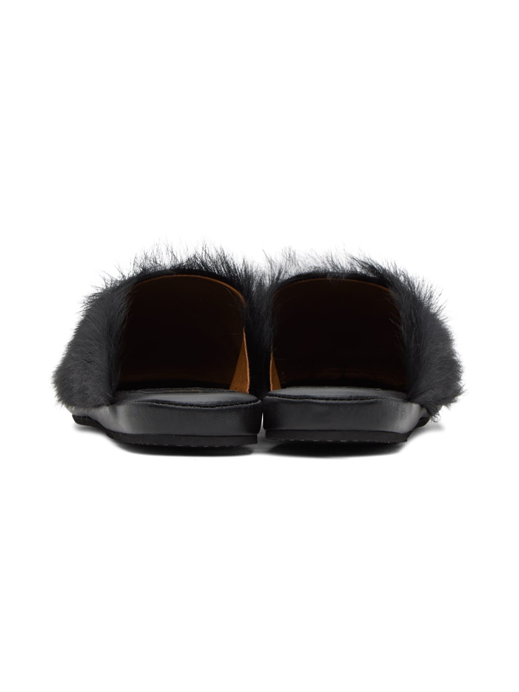 Black Fussbett Sabot Slippers - 2