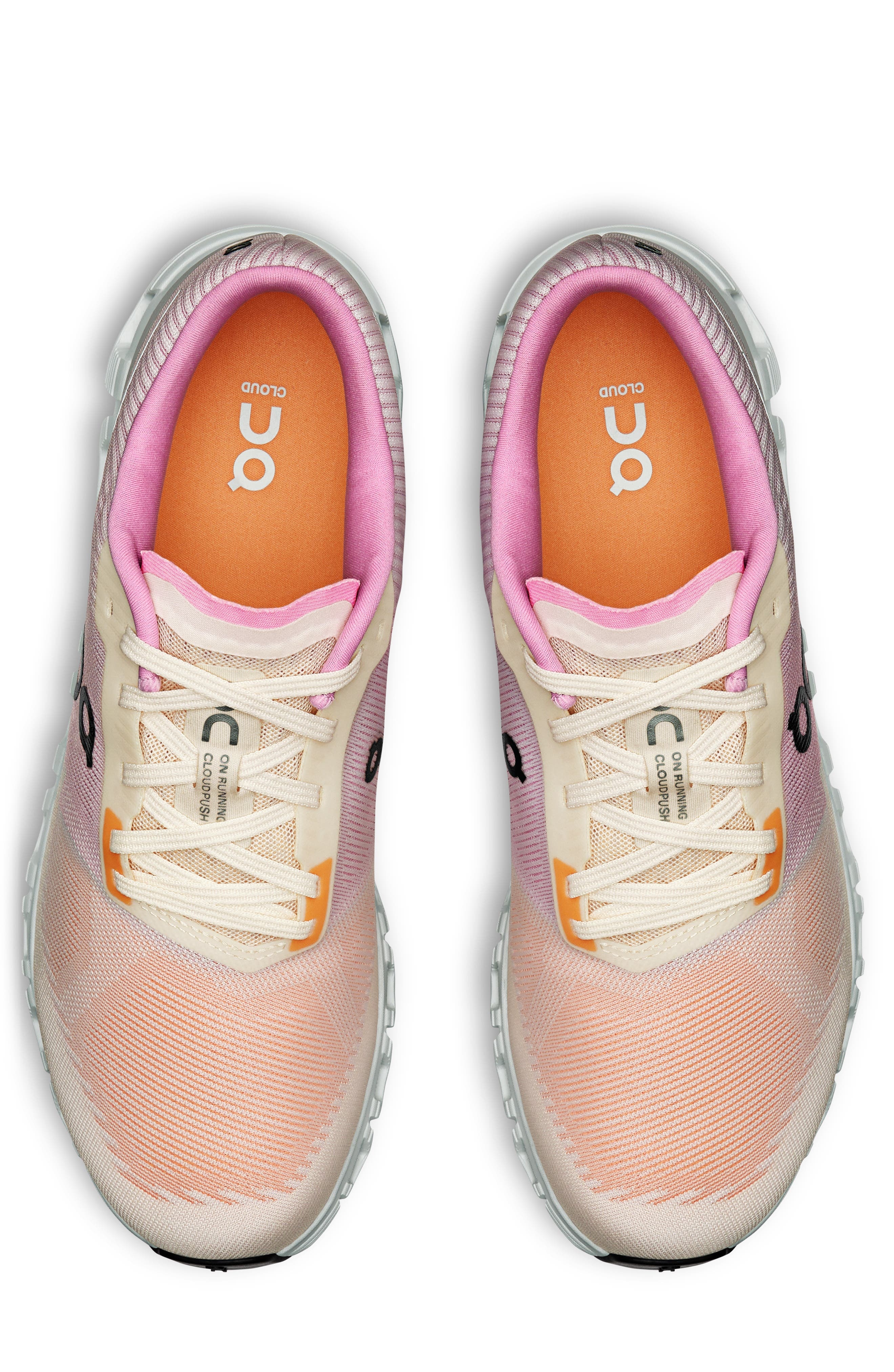 On Cloud 6 Push Sneaker in Tangerine/Raspberry at Nordstrom - 3