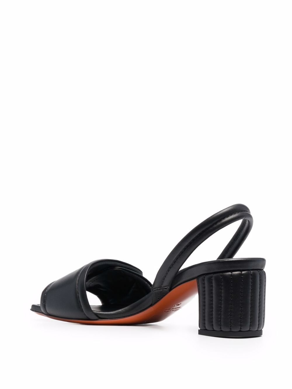 leather slingback sandals - 3