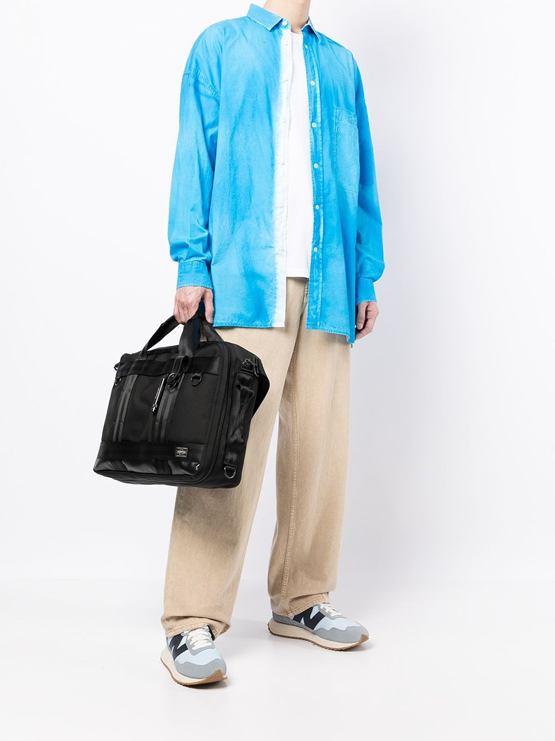 PORTER panelled laptop bag outlook