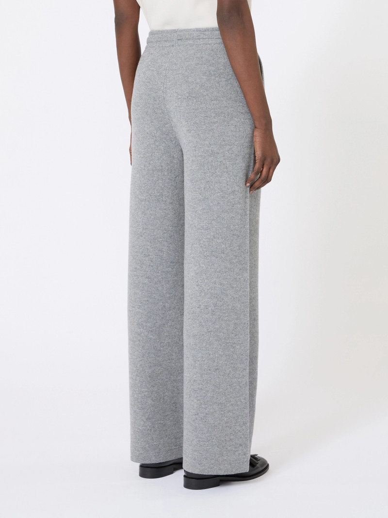 PIETRA Wool and cashmere trousers - MEDIUM GREY 4