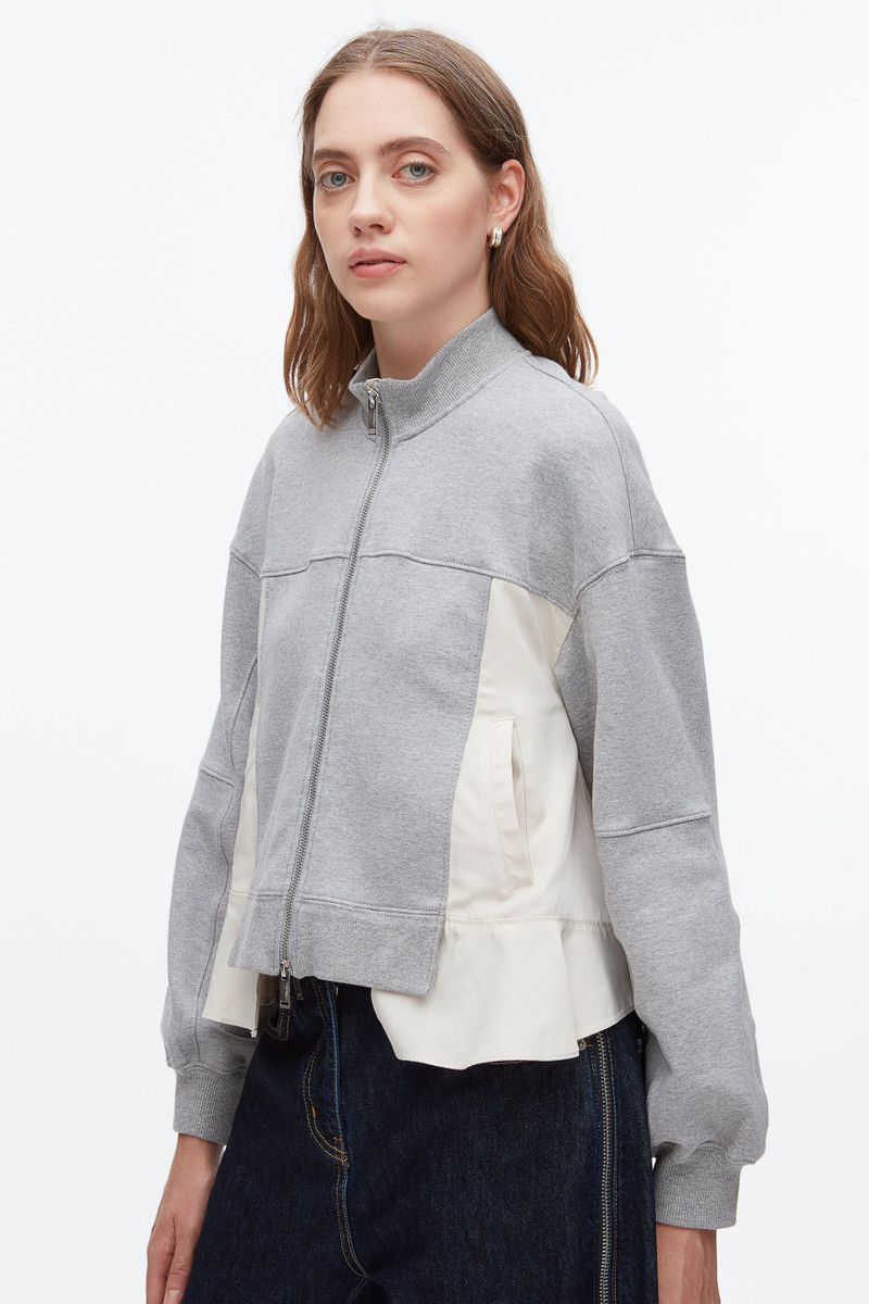 Terry Hybrid Zip Up 6