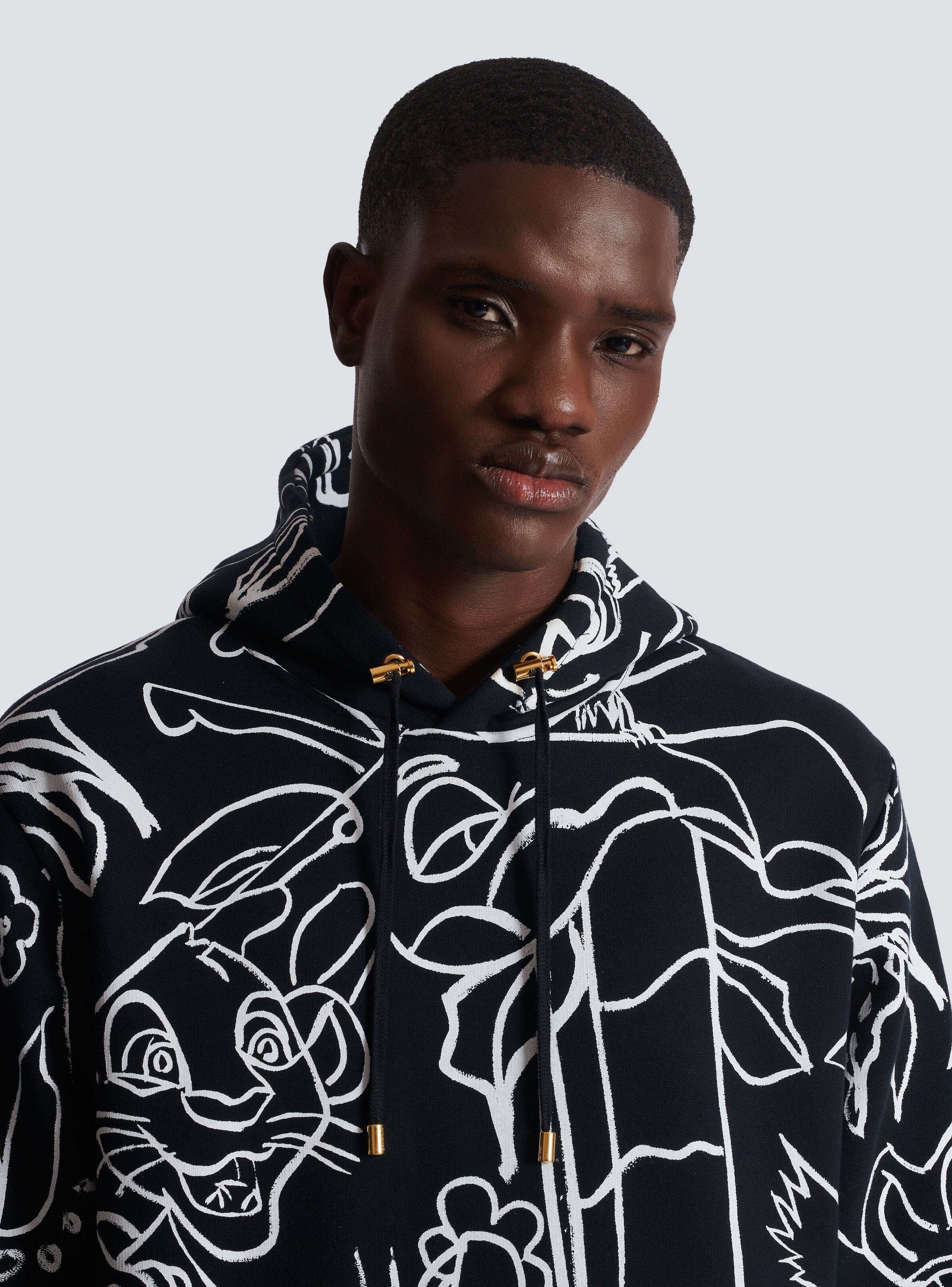 Disney x Balmain: The Lion King - Hoodie with Enfant Précoce print - 7