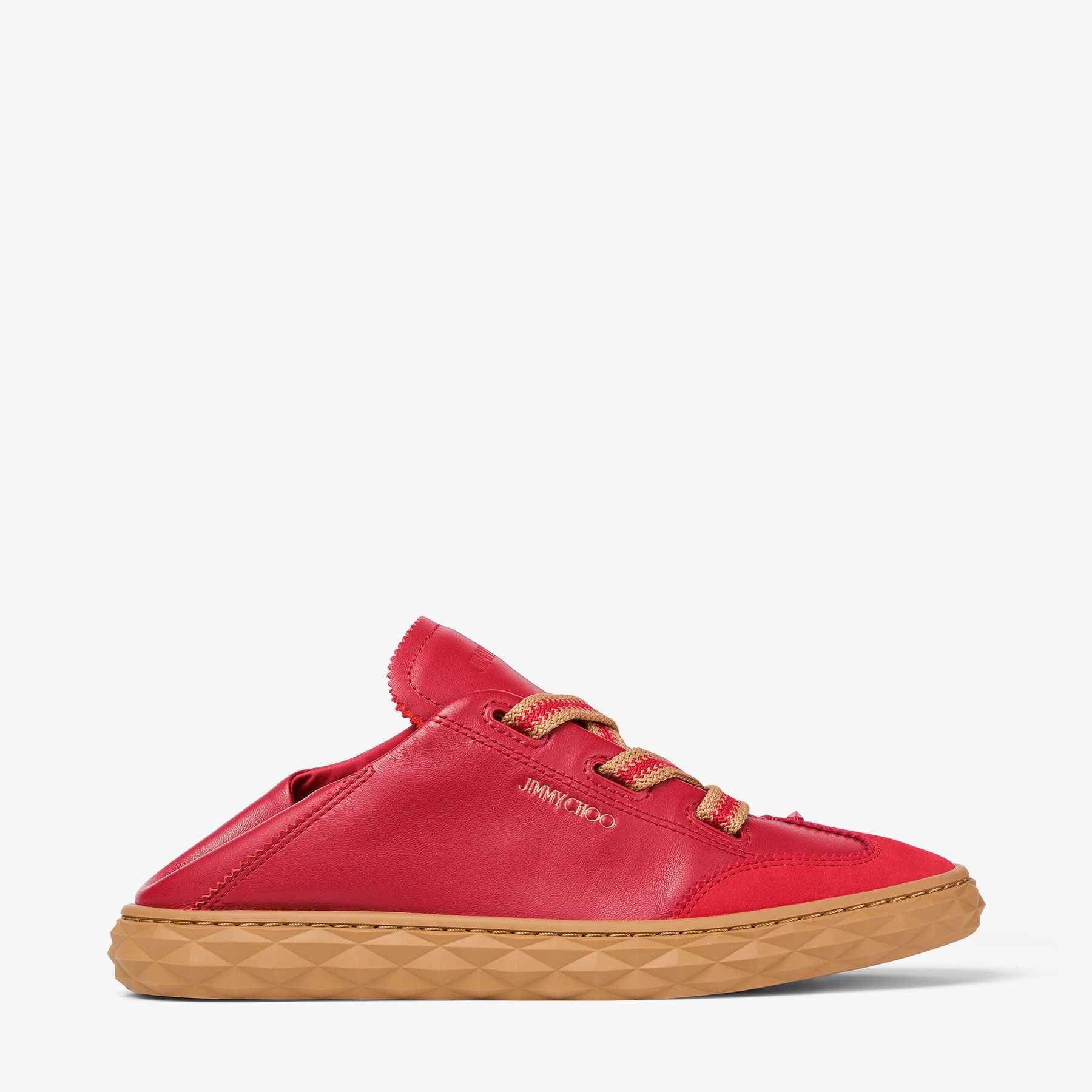 Diamond Light Flex/F
Ruby Red Leather Trainers - 5