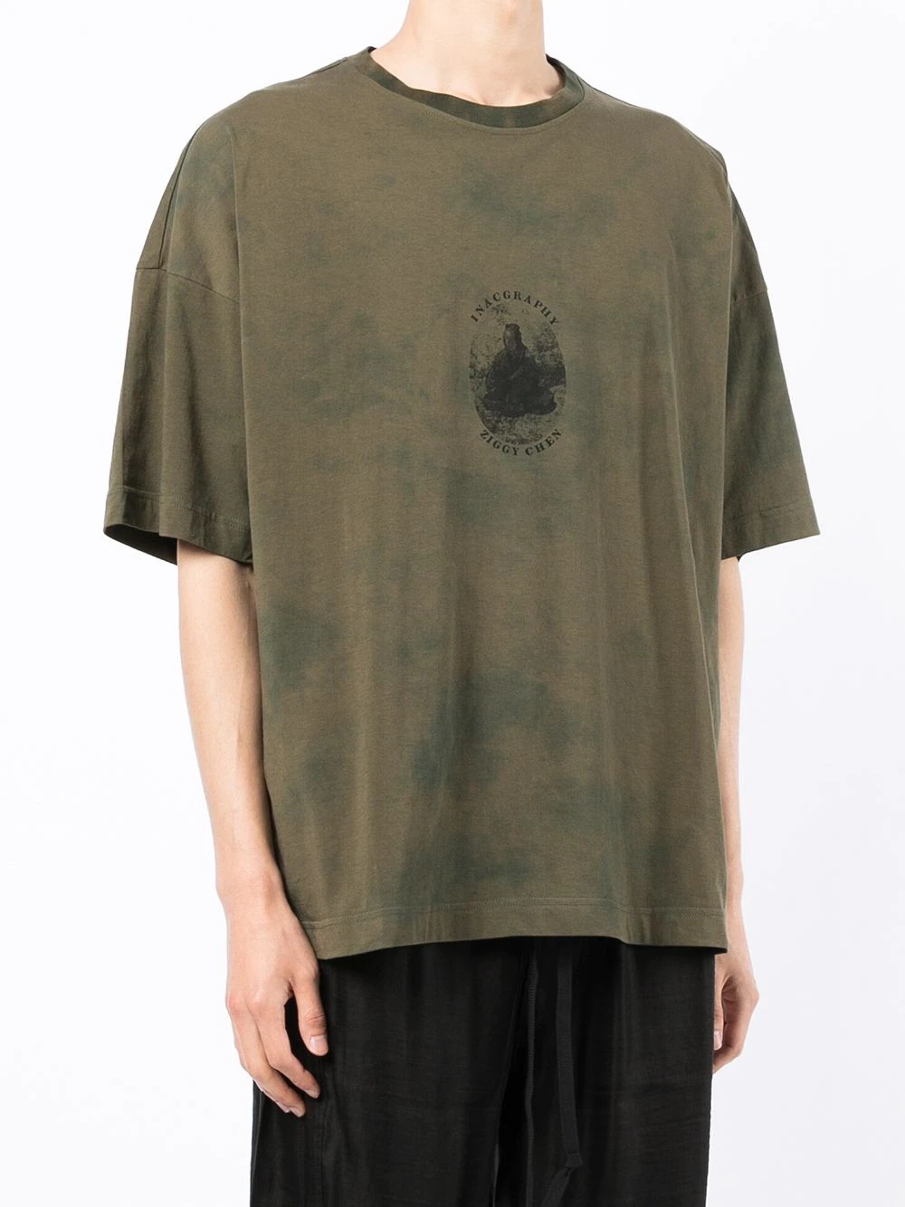 Oversized Double graphic-print T-shirt - 3