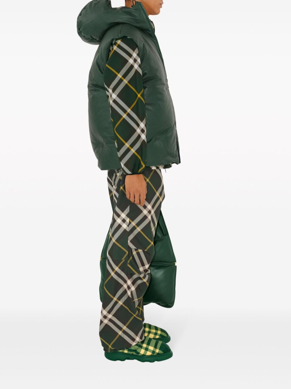 Burberry Trousers Green - 5