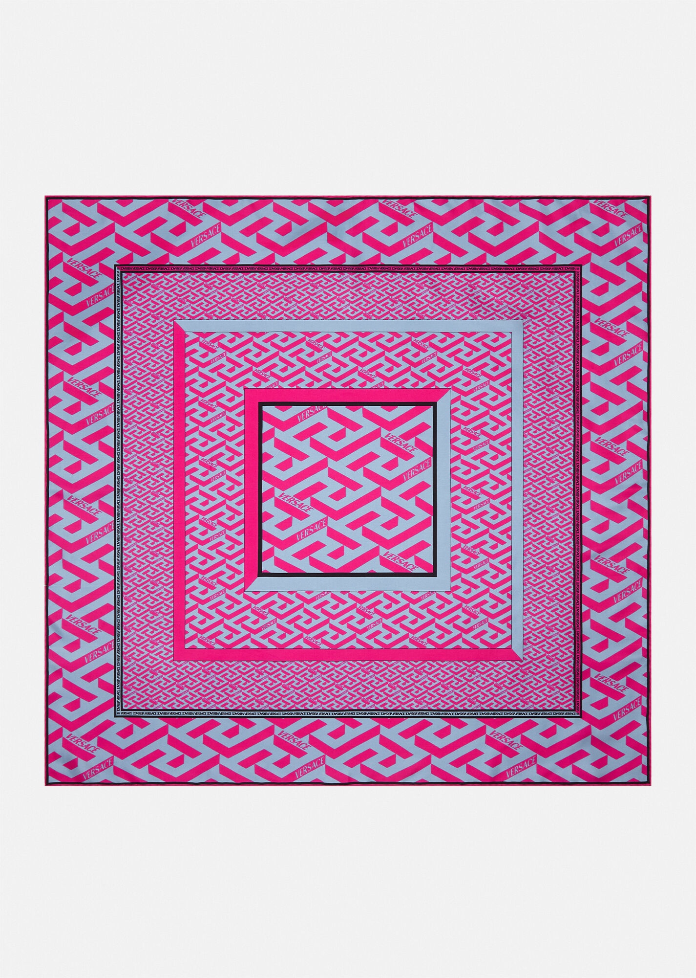 La Greca Silk Foulard - 1
