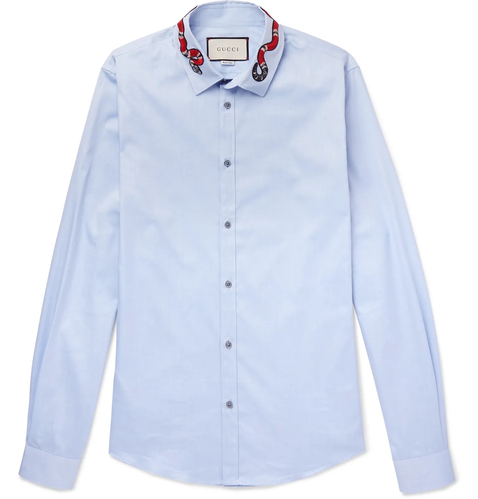 Duke Appliquéd Cotton Oxford Shirt - 1