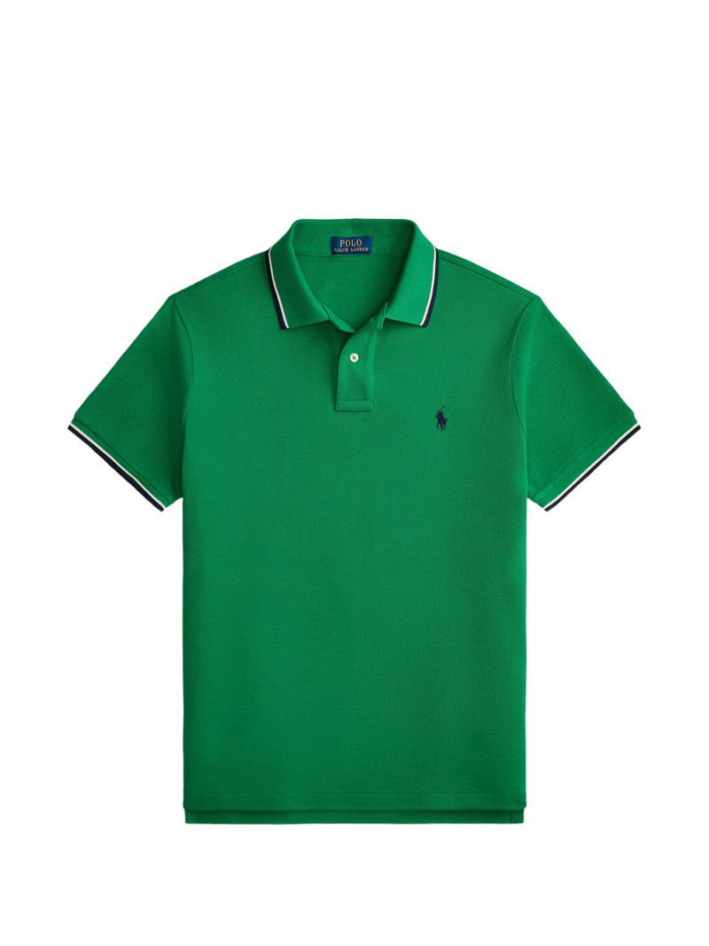 tipped polo shirt 1
