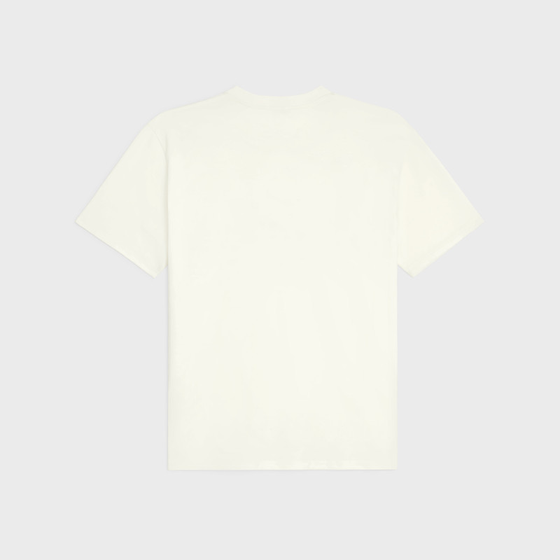 CELINE loose le palace T-shirt in cotton jersey outlook