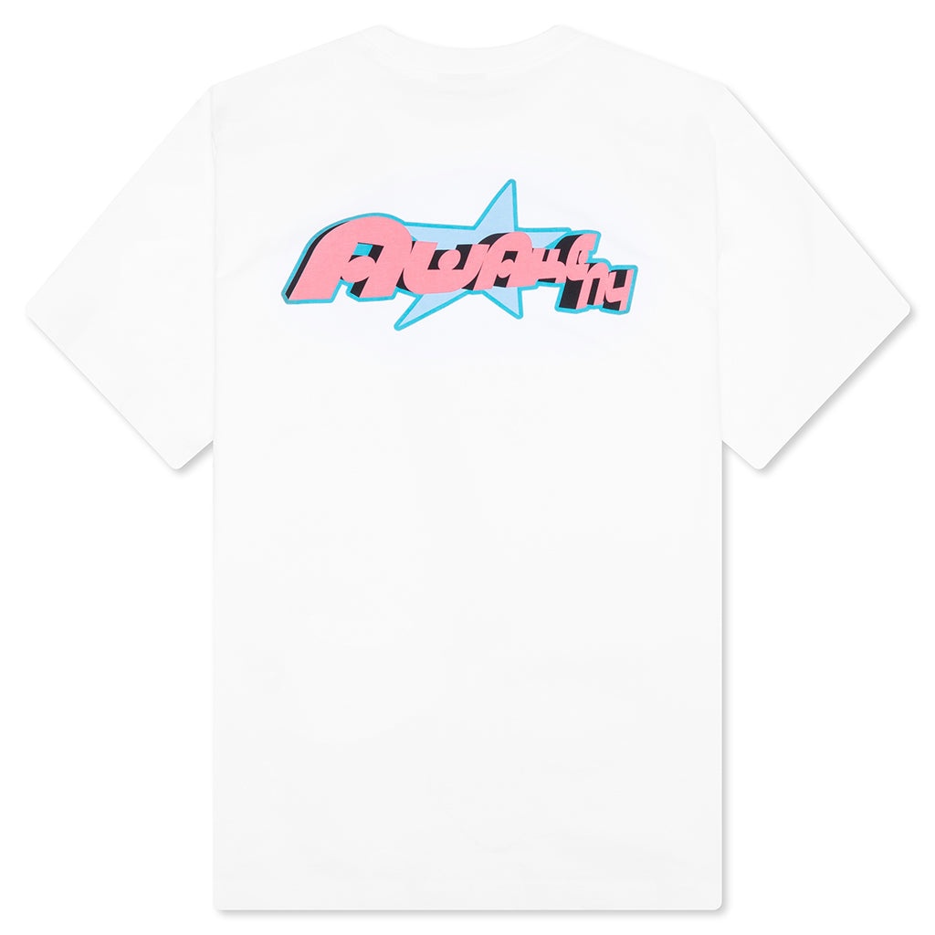 STAR A S/S TEE - WHITE - 2