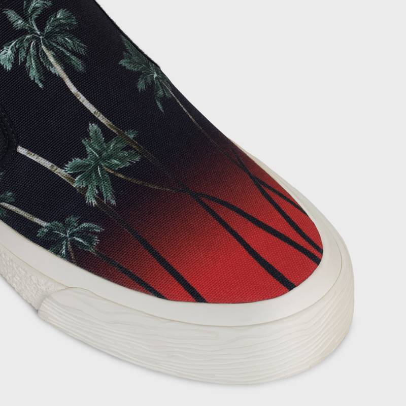 CELINE ELLIOT SLIP-ON in "HAWAI" PRINTED CANVAS 4