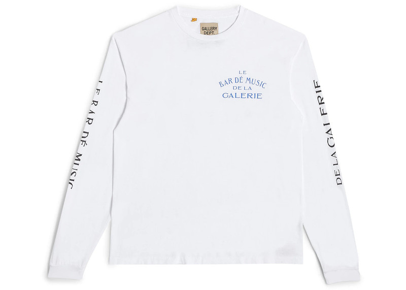 GALLERY DEPT. Gallery Dept. Le Bar Shop L/S Tee White outlook