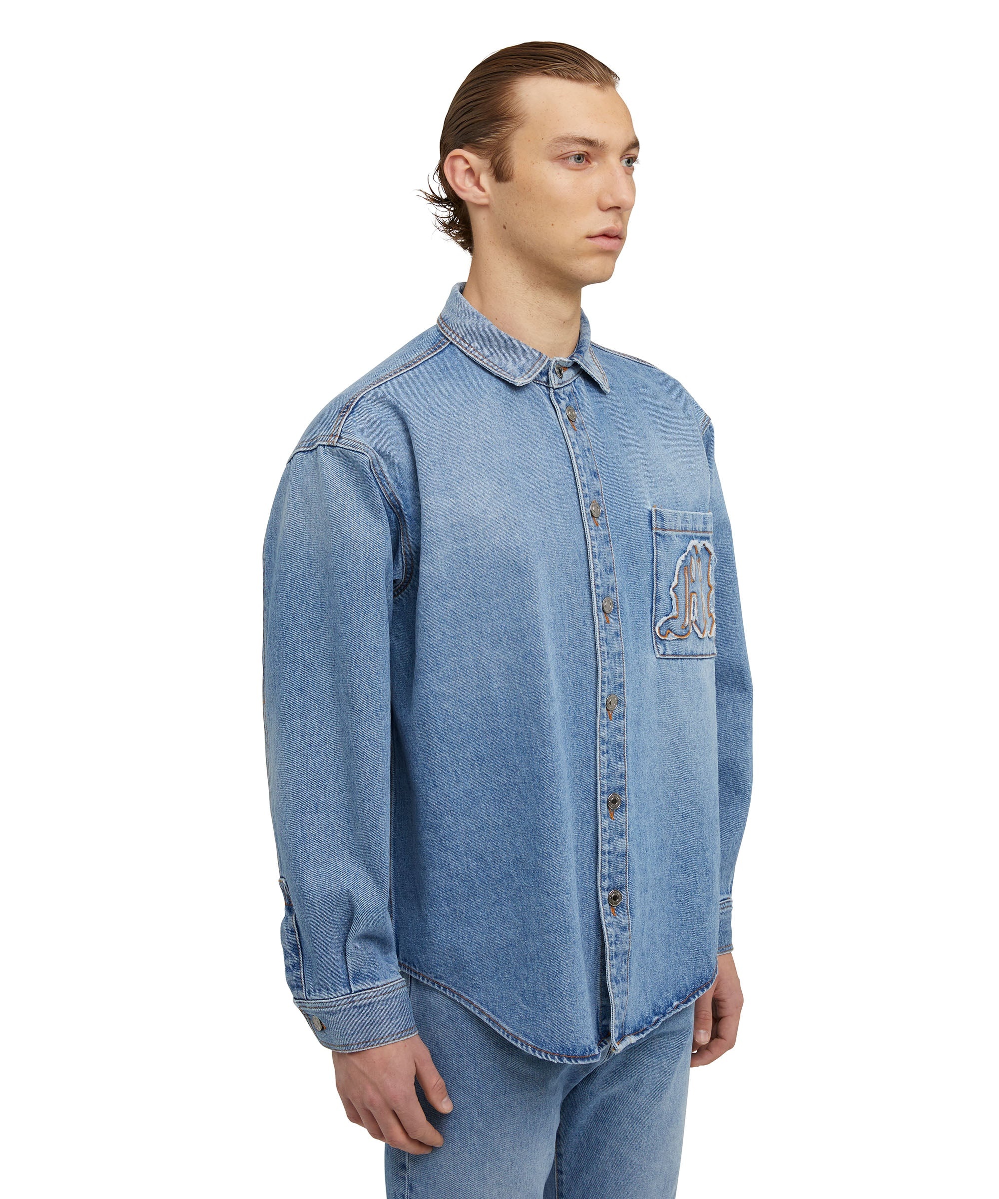 "Light Denim Wash" shirt - 4