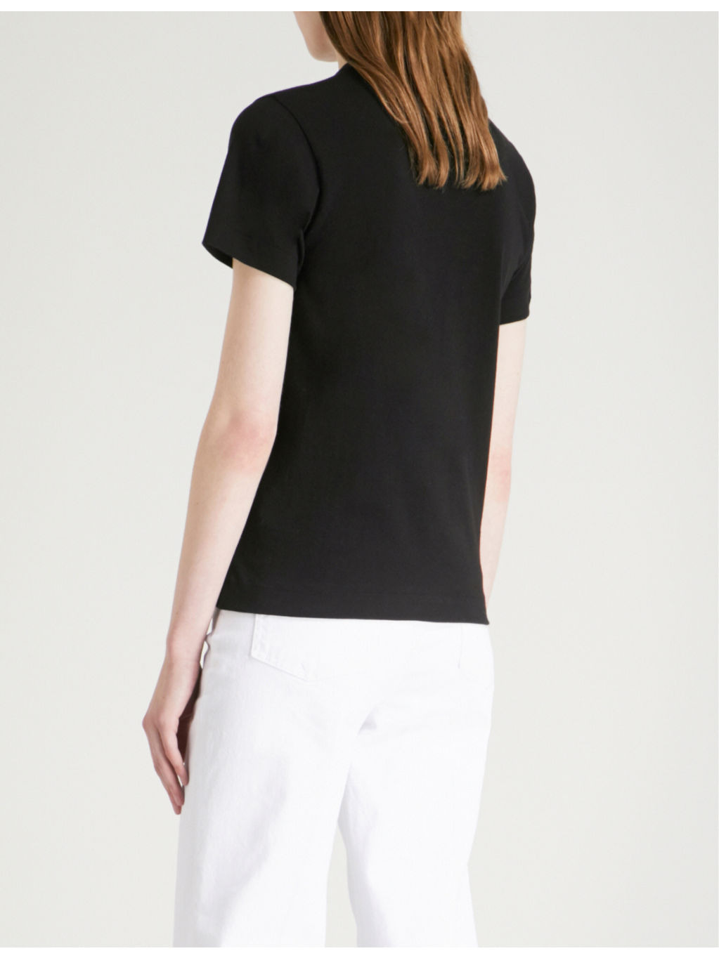 Heart logo-embroidered cotton-jersey T-shirt - 4