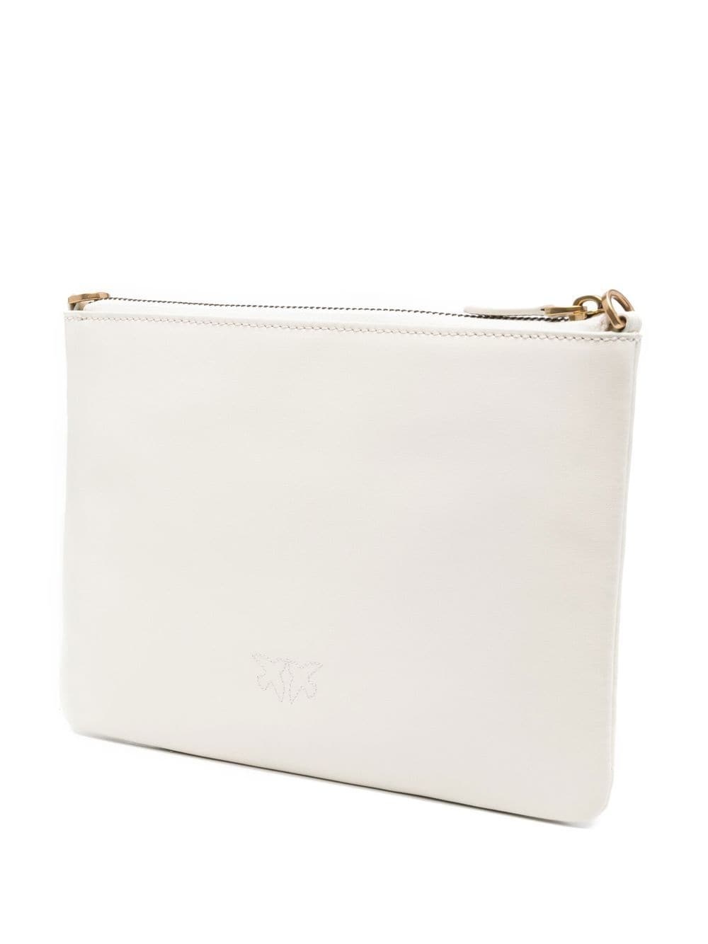 logo-plaque satchel bag - 3