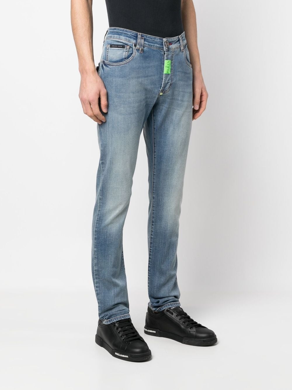 Hexagon straight leg jeans - 3