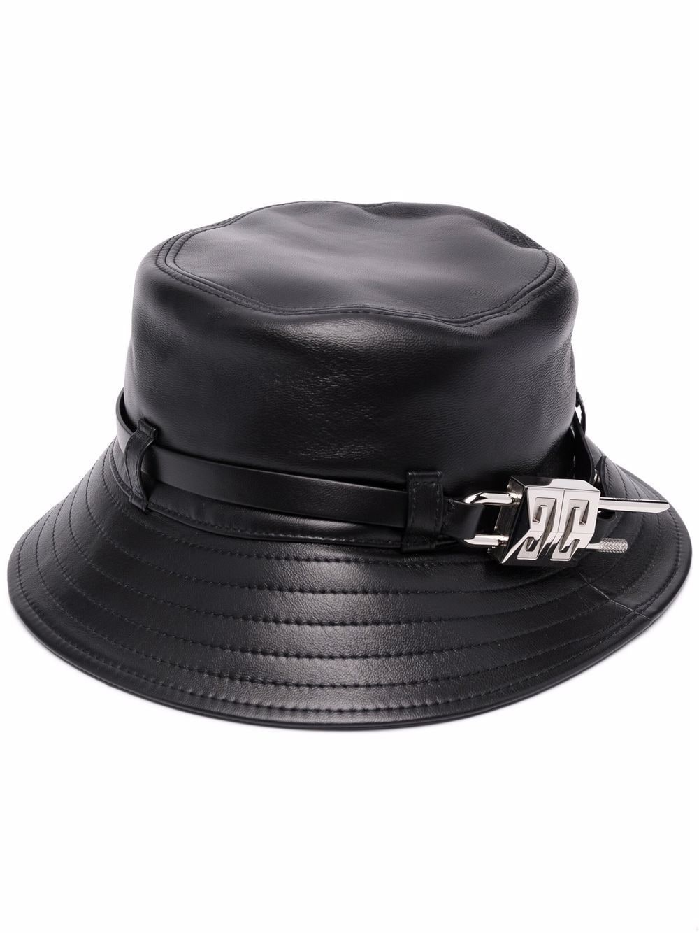 padlock-embellished bucket hat - 1