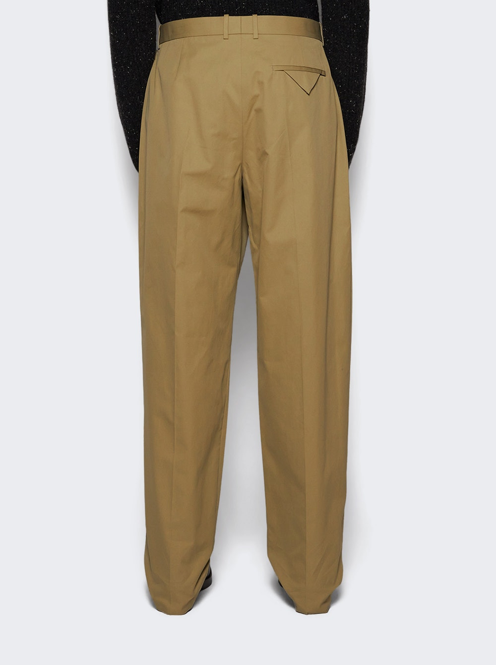 Light Cotton Twill Trousers Flint - 4